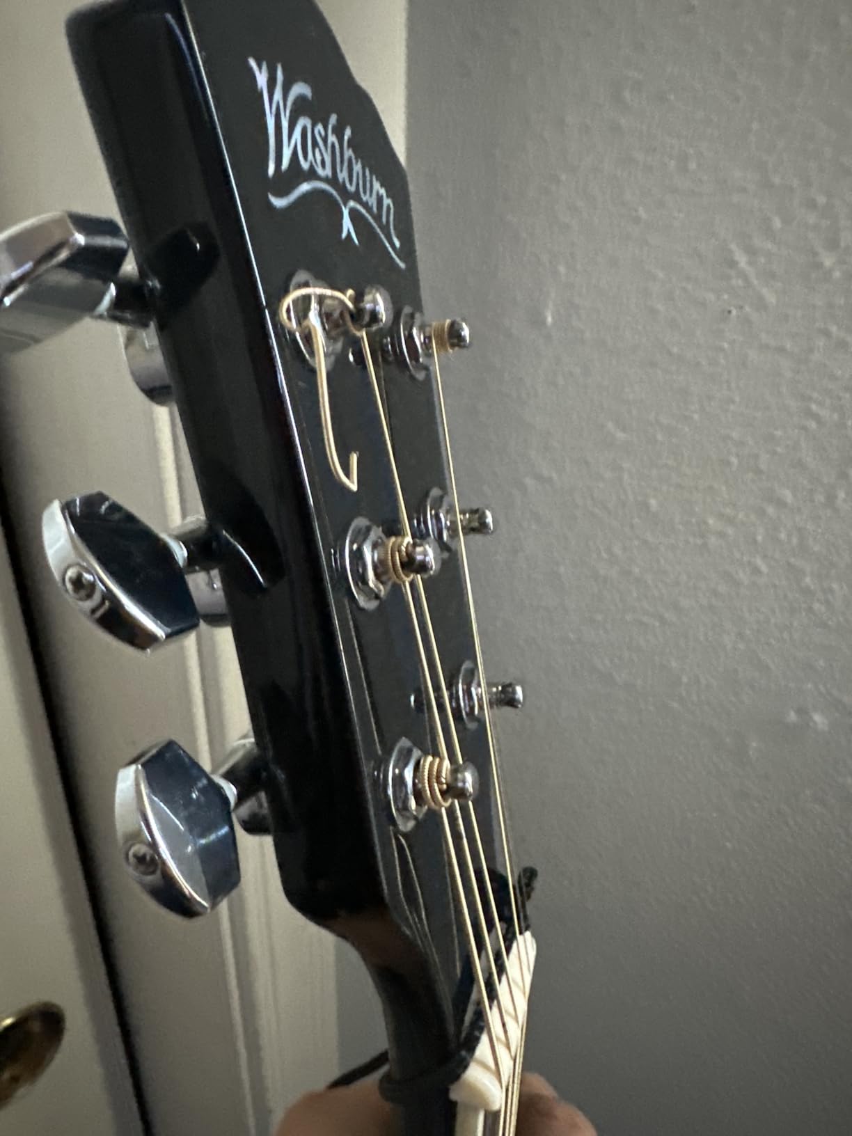 Washburn WA90CE Acoustic-Electric Guitar Kit Tobacco Burst customer photo 1