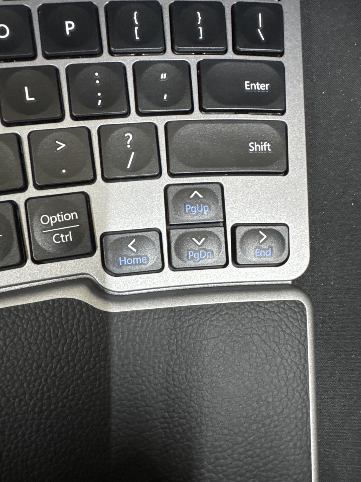 ProtoArc EK04 Mini Compact Wireless Ergonomic Keyboard - Space Gray customer photo 1