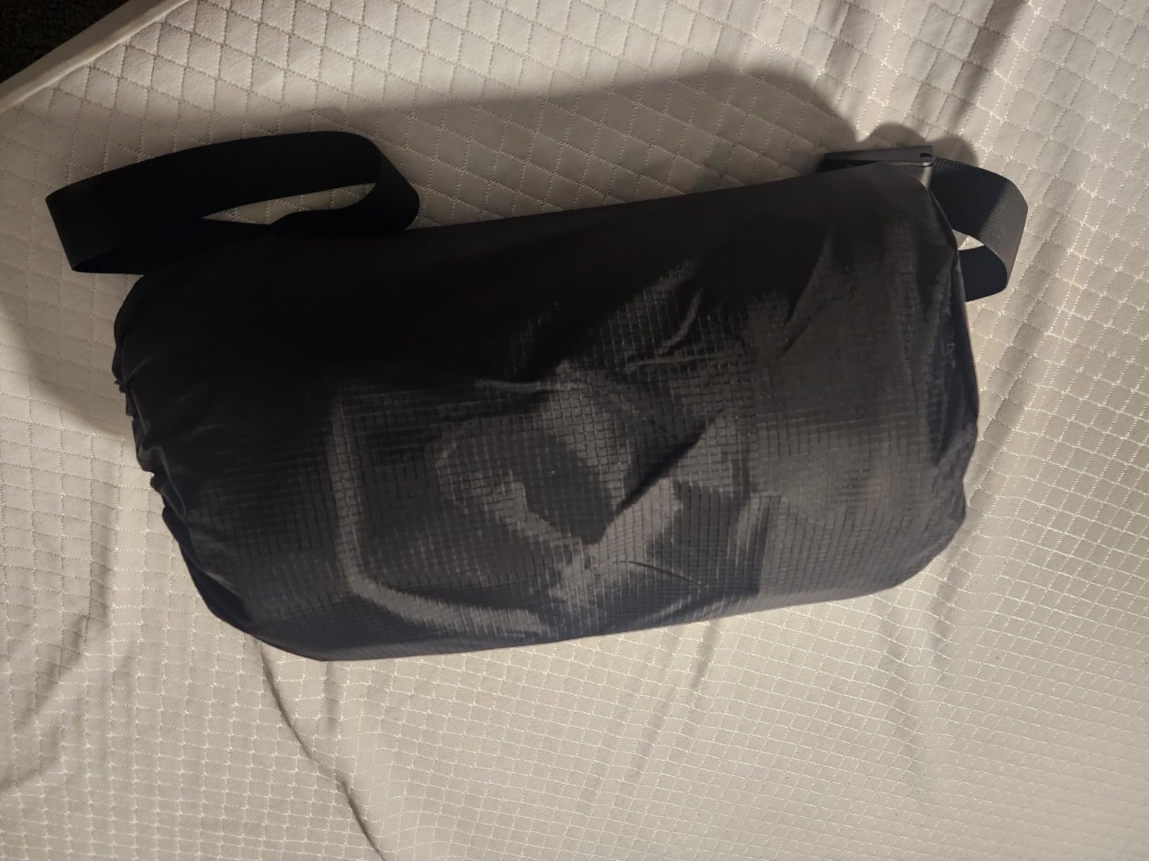 Rolling Duffle Bag with Wheels,110L/140L Expandable Soft-Sided Foldable Duffle Bag with 2 Rubber Wheels,Packable 32” Rolling Carry-On with Pockets & Compartments (Dark blue) customer photo 2