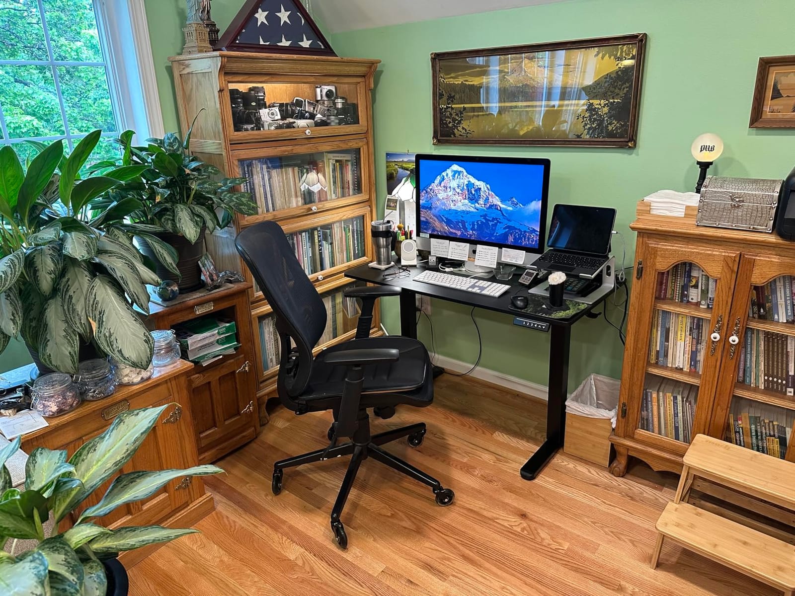 ErGear 31 X 19 Inch Height Adjustable Electric Standing Desk, Black customer photo 1