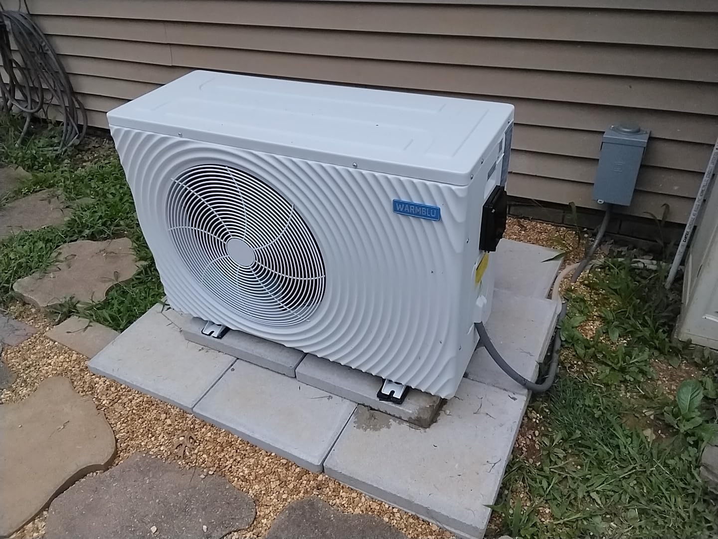 28,000 Gallons Inverter Pool Heat Pump for Inground Pools 220V customer photo 1