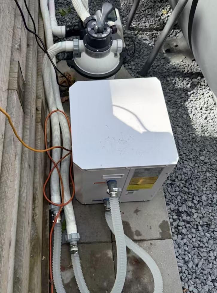 28,000 Gallons Inverter Pool Heat Pump for Inground Pools 220V customer photo 2