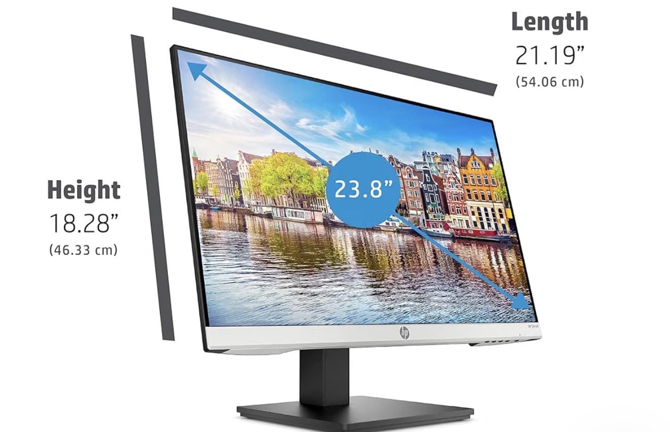 ZOEGAA Computer Privacy Screen Protector 24 Inch 16:9 Aspect Ratio. customer photo 2