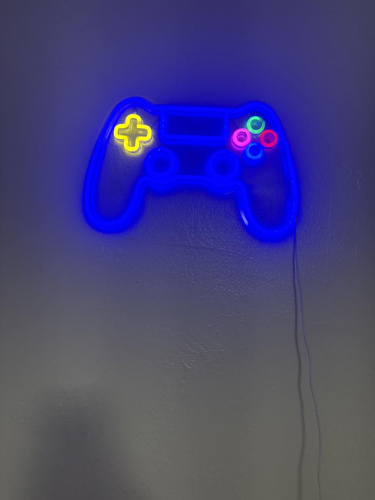Kavaas Game Zone Neon Signs for Gaming Room Decor - LED Light Neon Sign for Teens Bedroom Decorations - Best Gamer Gifts for Boys, Kids customer photo 2