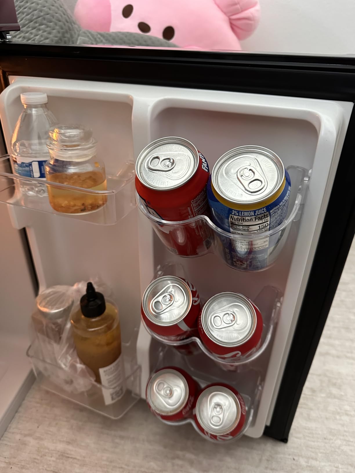 1.6 Cu Ft Mini Fridge with Freezer, Single Door Upright Freezer customer photo 2