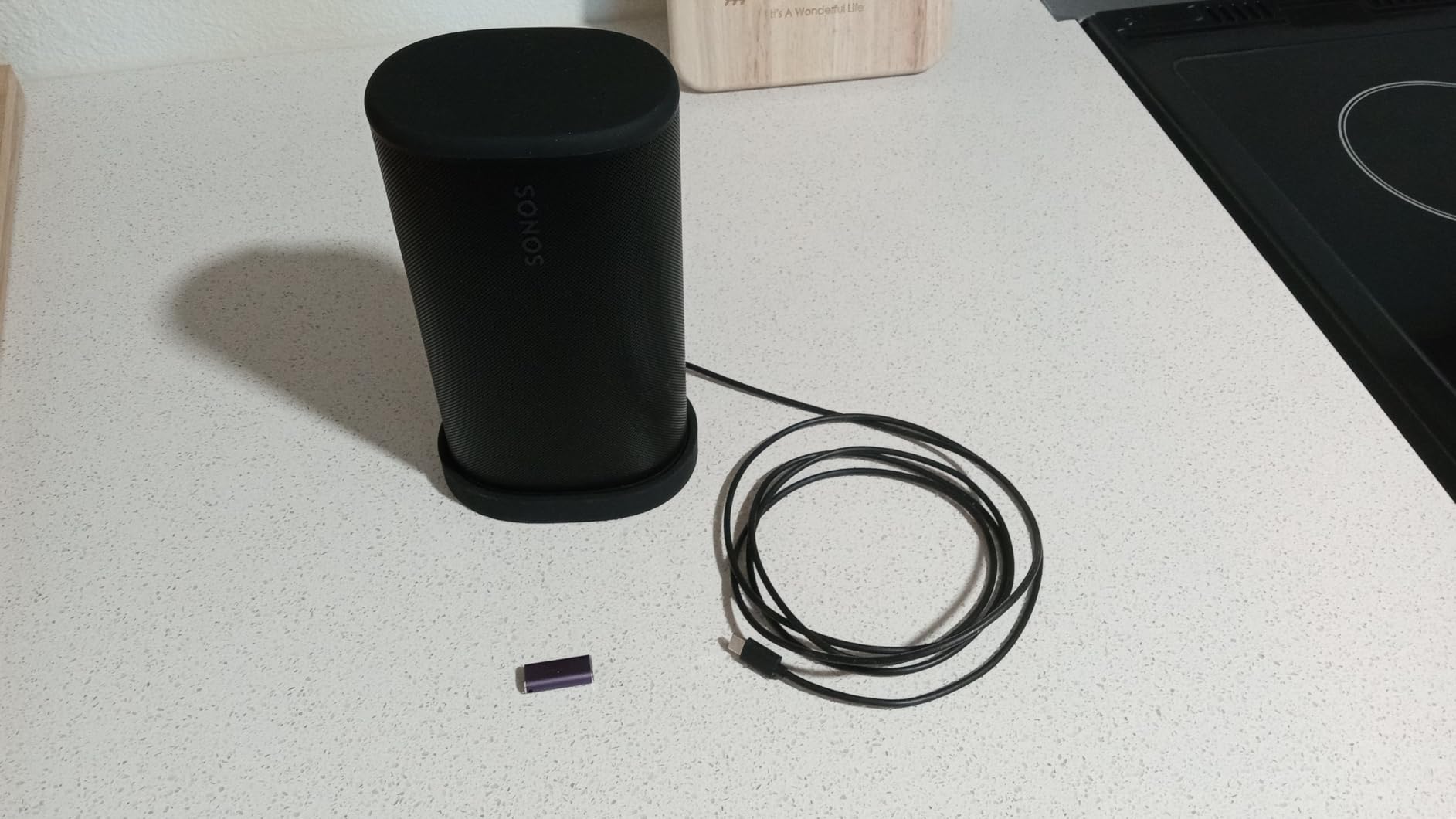 Sonos Play Portable WiFi and Bluetooth Speaker - White customer photo 1