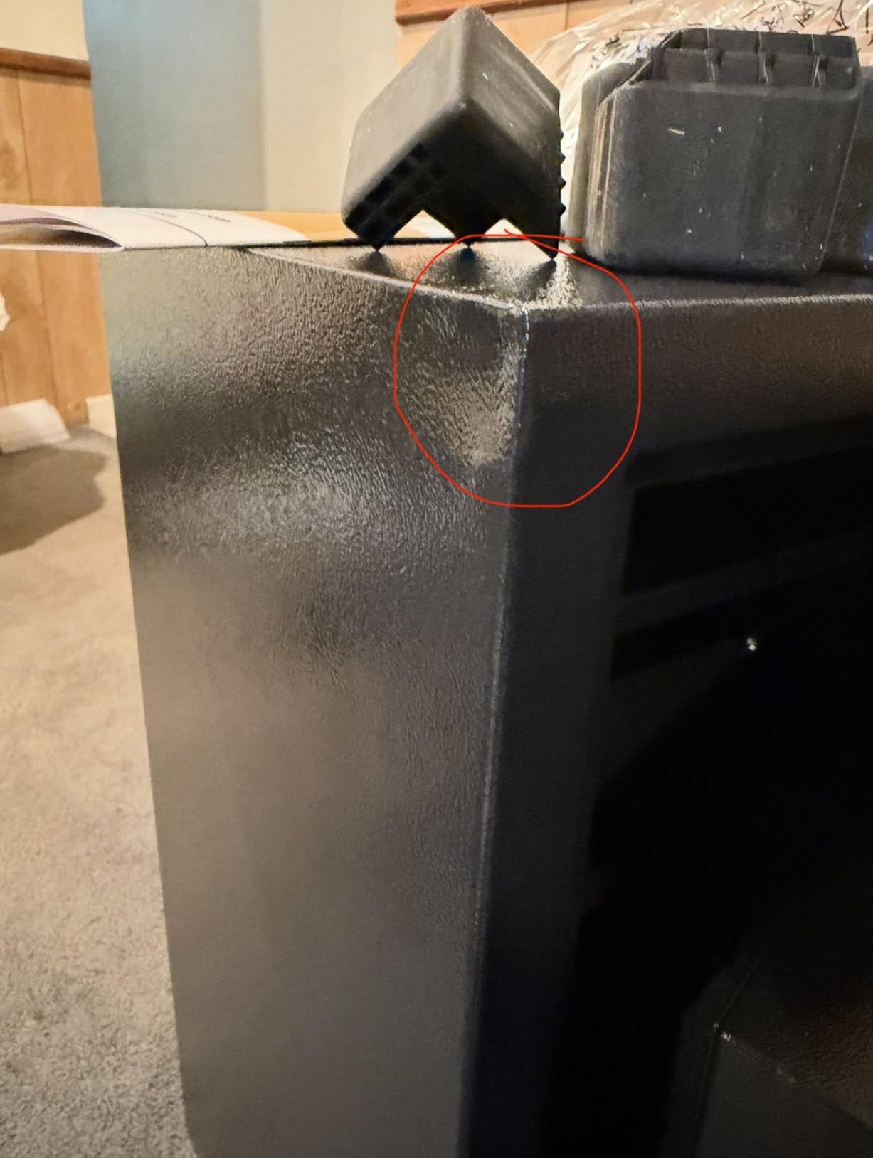 [𝟑𝟓-𝐌𝐢𝐧 𝟏𝟕𝟎𝟎°𝐅] Fireproof Safe for Home, 1.3 Cuft Home Safe customer photo 2
