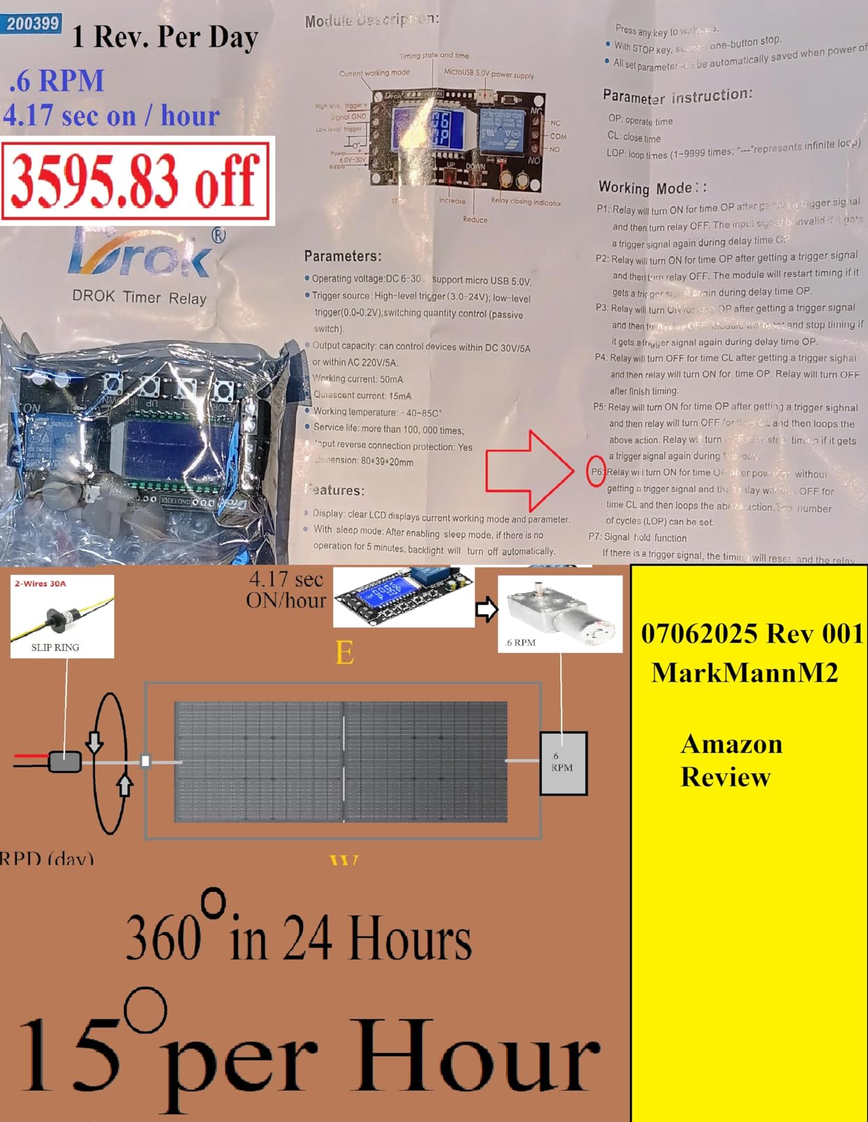 HQST 400W Solar Panel, 2 * 200W, N-Type, Bifacial, 16BB, 25.4% Efficiency, customer photo 1