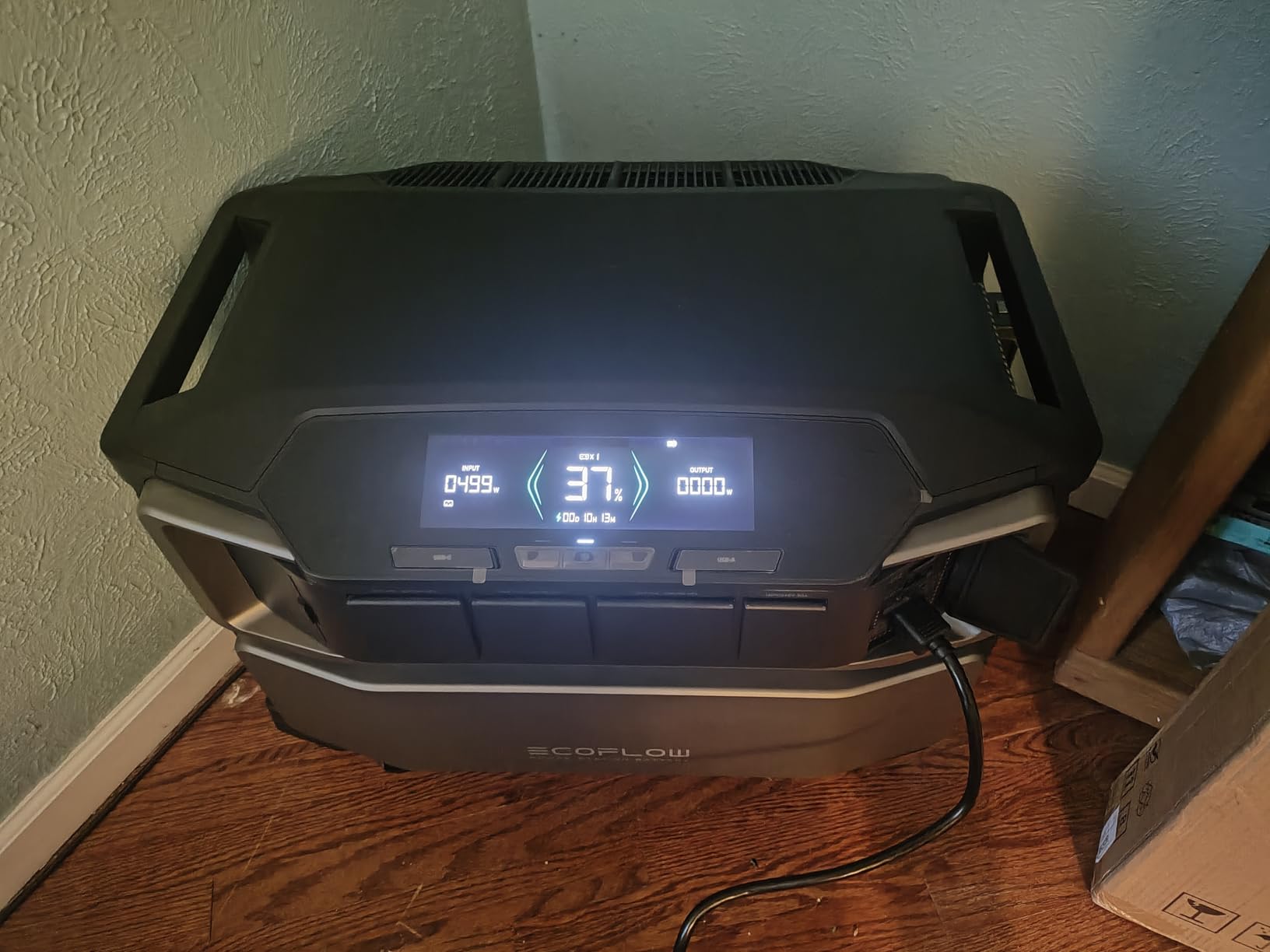 EF ECOFLOW Power Station 12288Wh Delta Pro Ultra X with AC cable customer photo 1