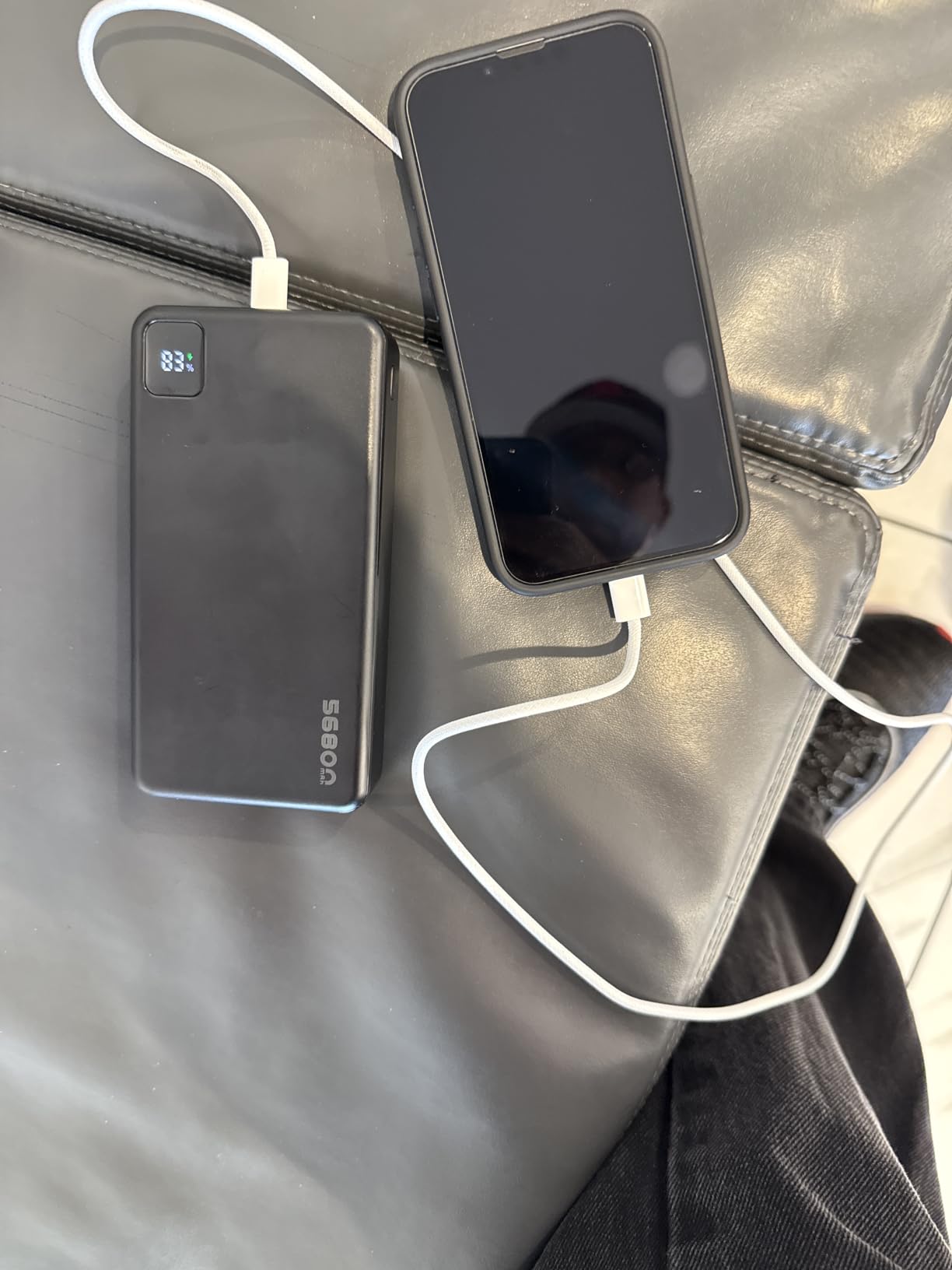 Portable Charger 56800mAh, 22.5W Fast Charging Power Bank with LED Display customer photo 2