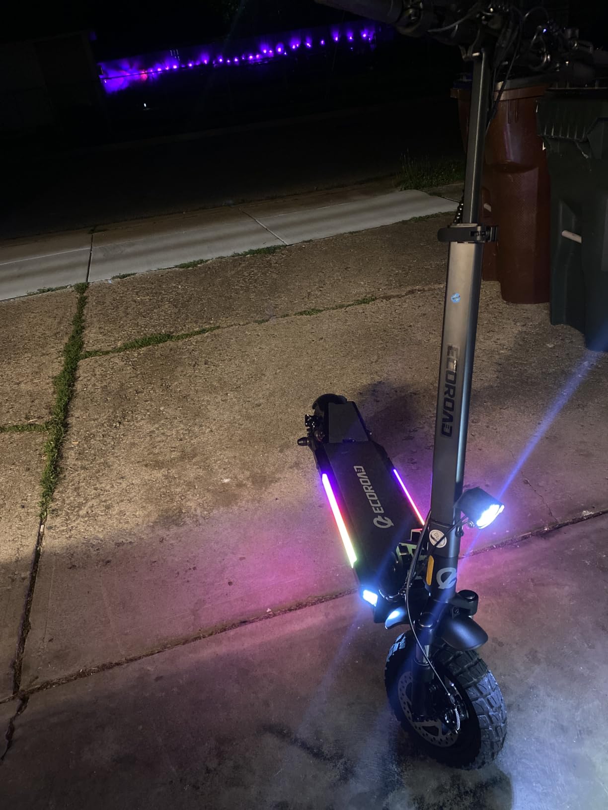 ECOROAD ES6 Electric Scooter Adults, 1000W Peak Motor Up to 31 MPH customer photo 1