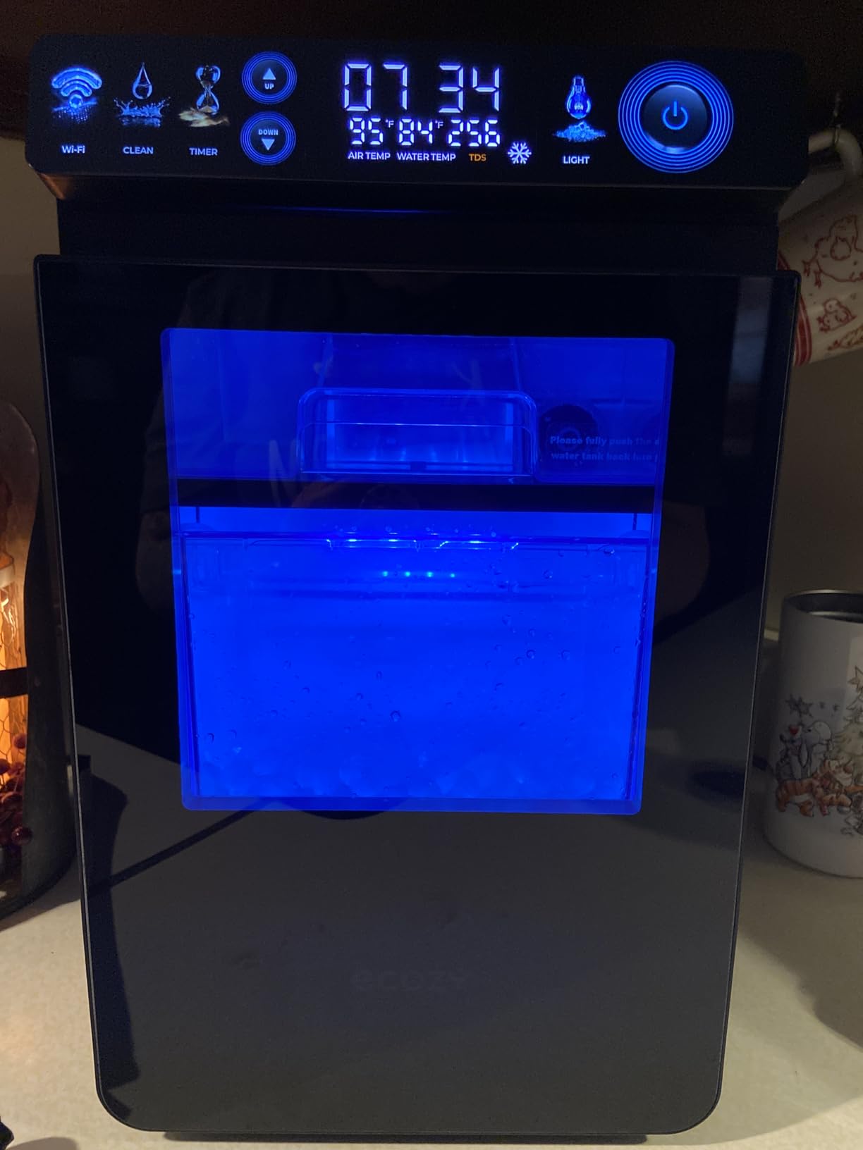 ecozy Nugget Ice Maker Countertop, 44 lbs/24H Ice Machine with APP Control customer photo 2