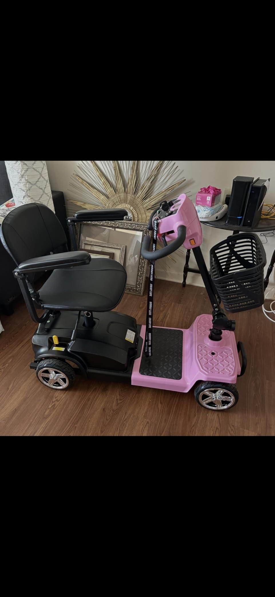 Mobility Scooter for Seniors & Adults, 4 Wheel Foldable Scooter customer photo 2