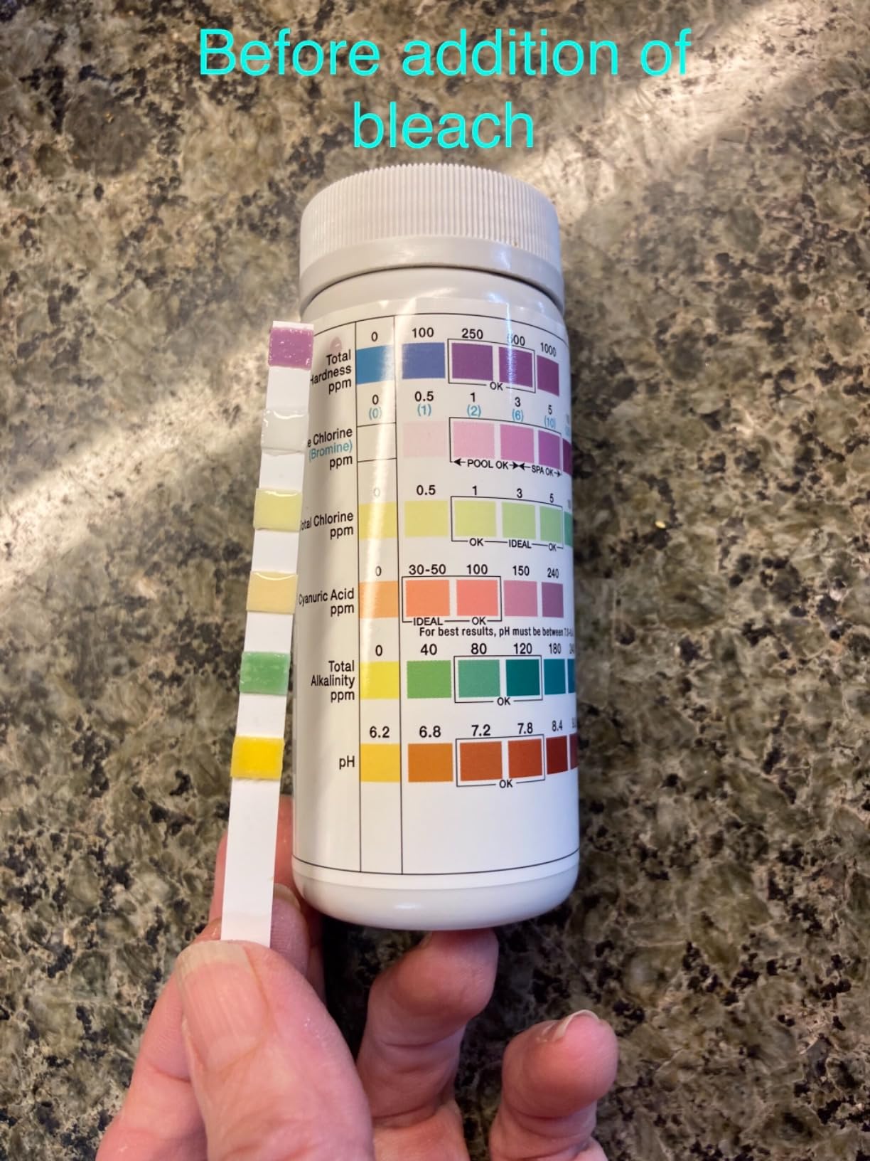 Varify 7in1 Pool Test Strips 150 Hot Tub Test Strips and Spa Test Strips customer photo 1