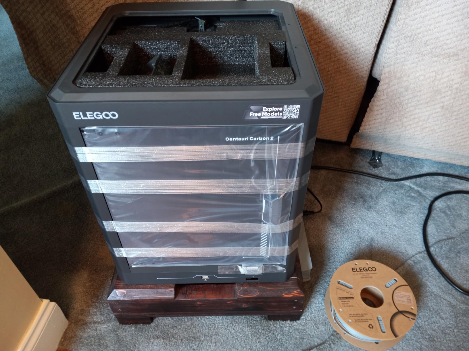 ELEGOO Centauri 2 Combo 3D Printer, Beginner-Friendly Multicolor Printing customer photo 2