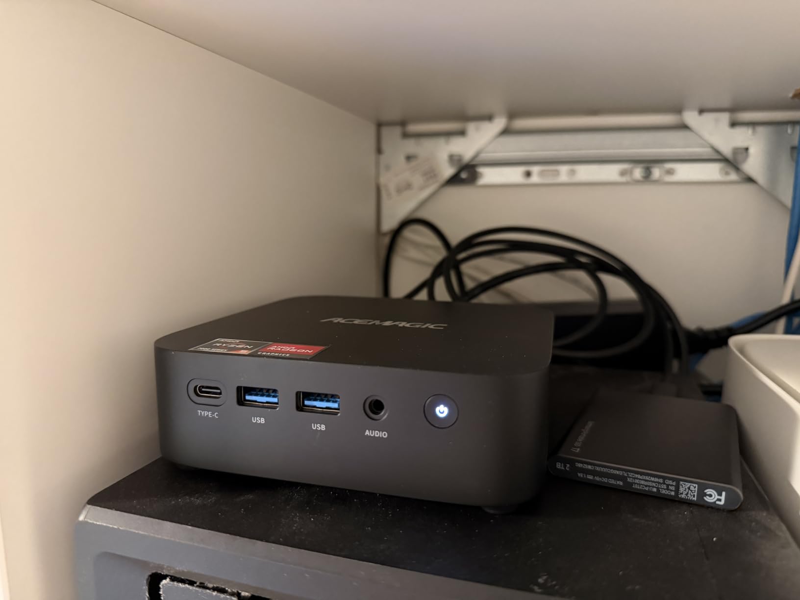 ACEMAGIC K1 Mini PC Windows 11 Pro, AMD Ryzen 5 7530U, 16GB RAM, 512GB SSD customer photo 1