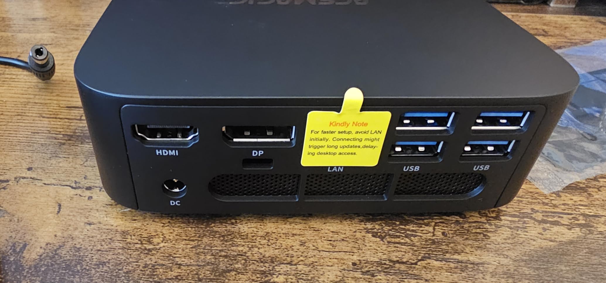 ACEMAGIC K1 Mini PC Windows 11 Pro, AMD Ryzen 5 7530U, 16GB RAM, 512GB SSD customer photo 2