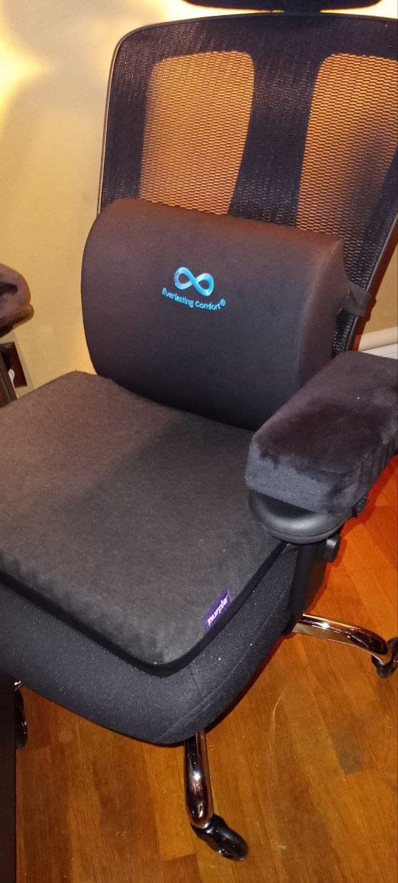 Sytas 400lbs Big and Tall Office Chair with Adjustable Headrest customer photo 1
