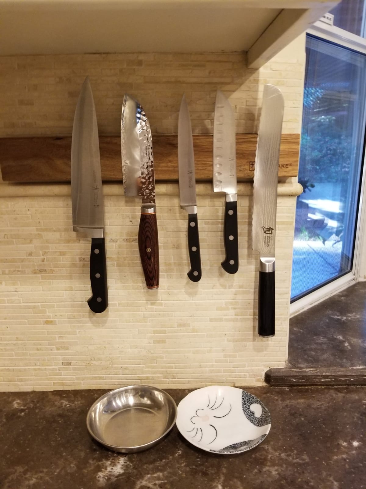 KEEMAKE Magnetic Kitchen Knife Block Holder with Acrylic Shield customer photo 1