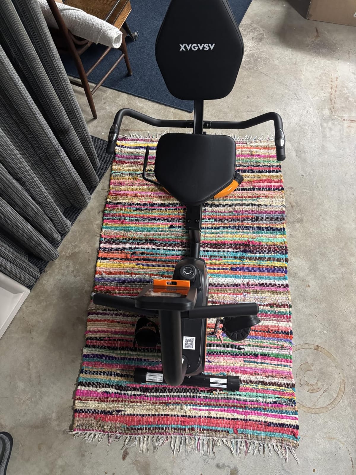 Recumbent Exercise Bike for Home, Recumbent Stationary Bikes for Seniors customer photo 2