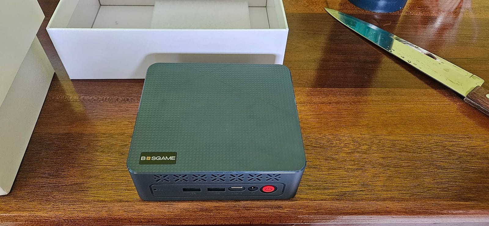 BOSGAME Mini PC M5, Ryzen AI Max+ 395, 128GB LPDDR5 RAM, 2TB NVMe SSD customer photo 2