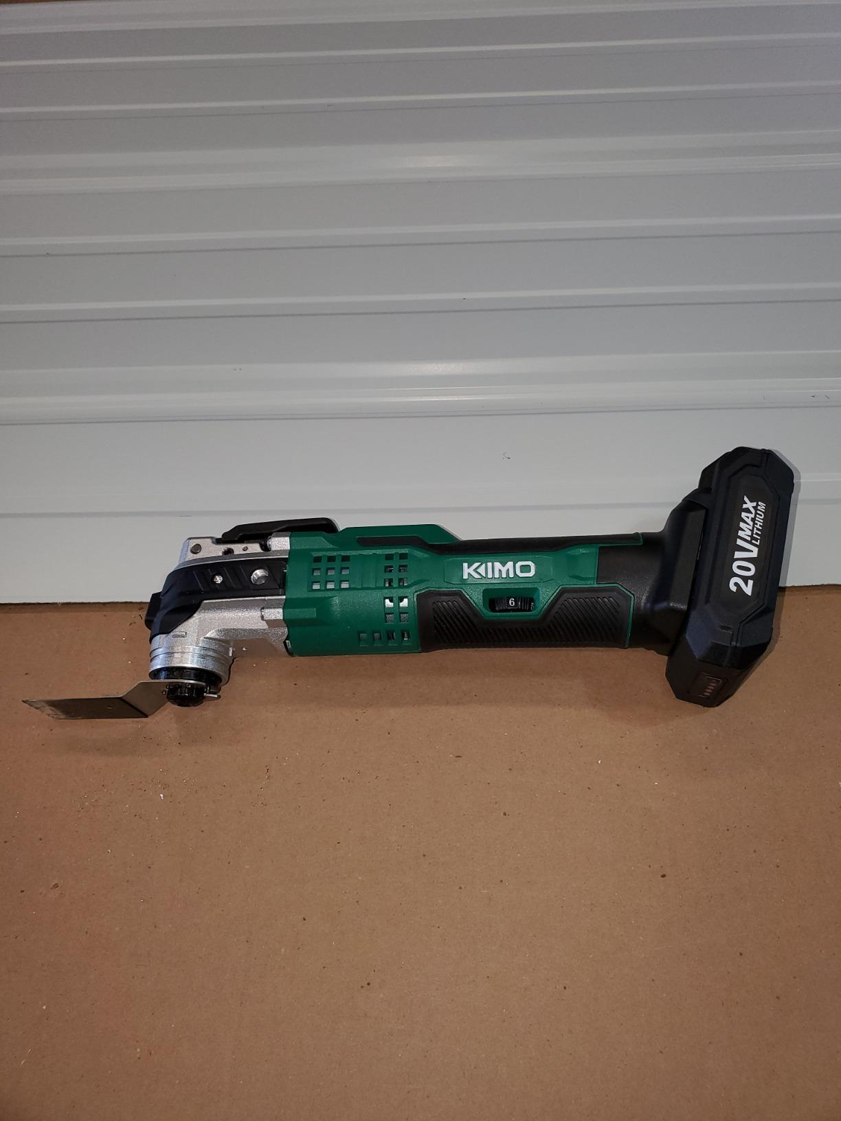 KIMO 20V Cordless Oscillating Tool, Brushless Oscillating Power Multi-Tools customer photo 2