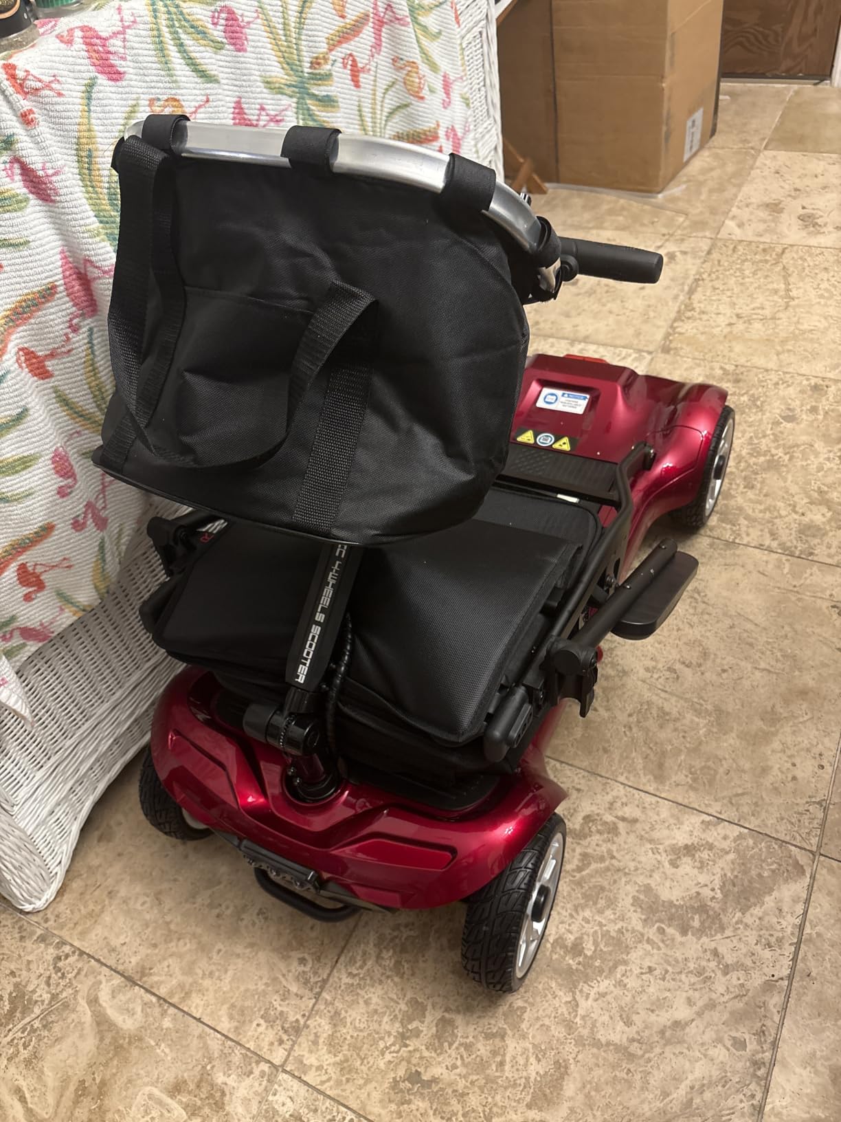 Lightweight Mobility Scooter for Adult & Seniors Cruise & Airline Approved customer photo 1
