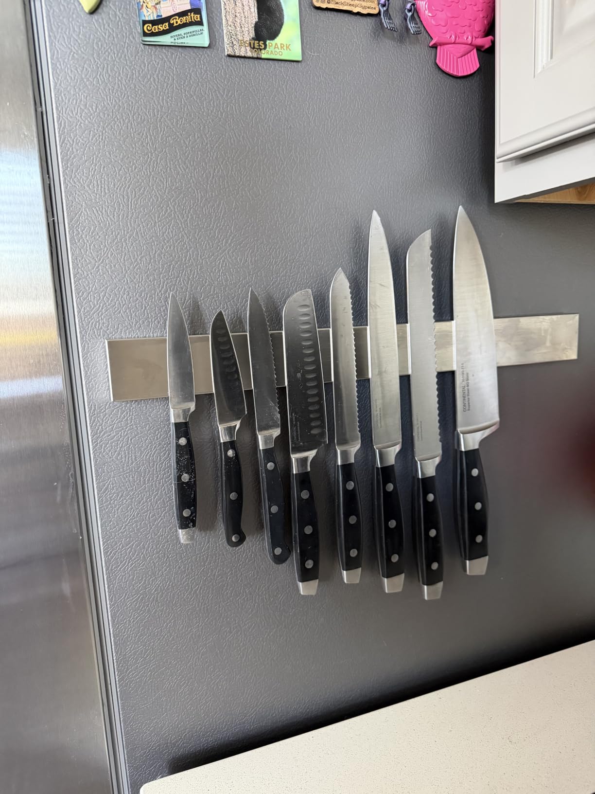 Modern Innovations Magnetic Knife Holder, 12 Inch, Acacia Wood customer photo 1