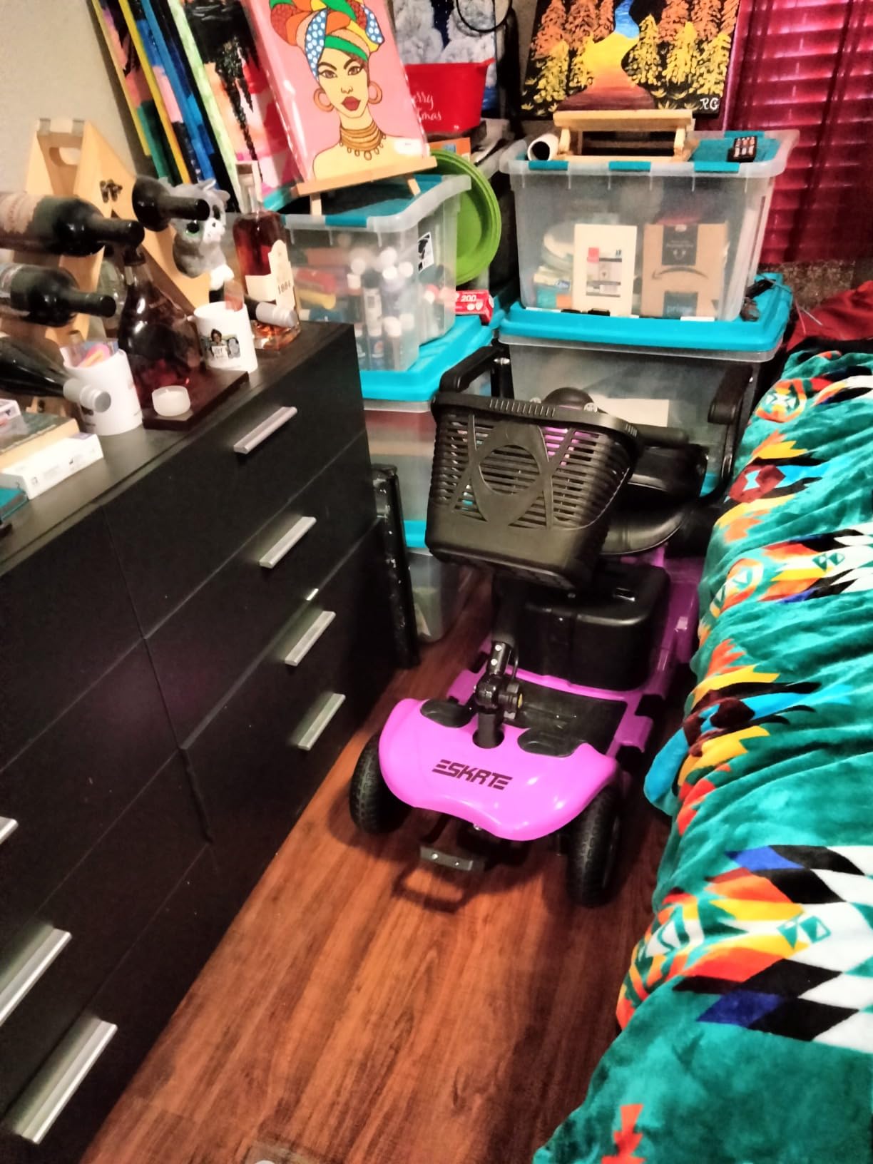 Mobility Scooter for Adults & Senior, Foldable 4 Wheels Electric Scooter customer photo 2