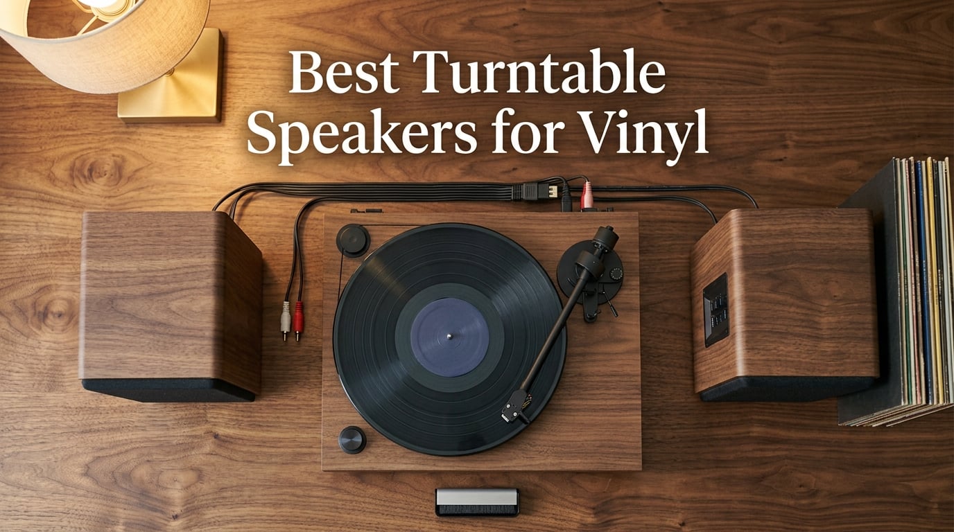Best Turntable Speakers for Vinyl
