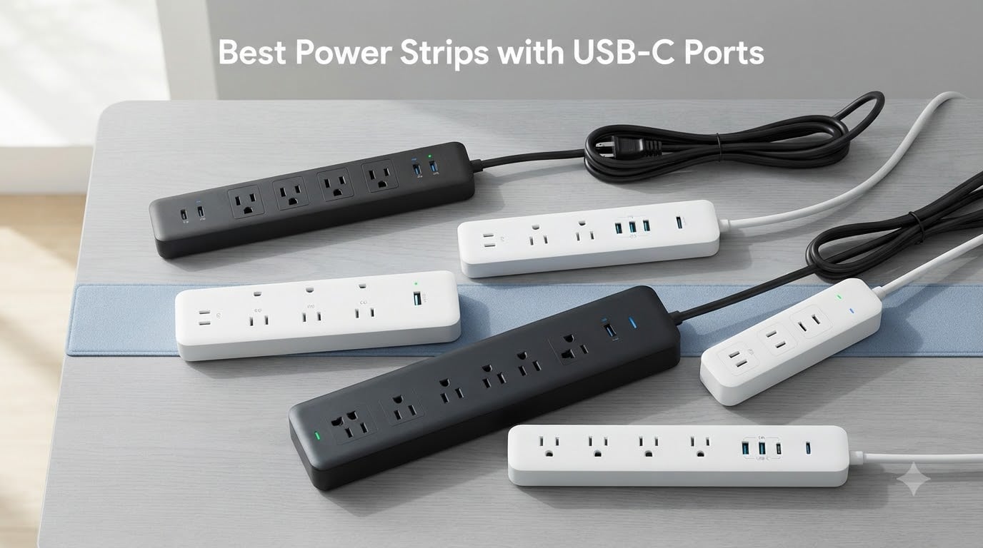 Best Power Strips with USB-C Ports