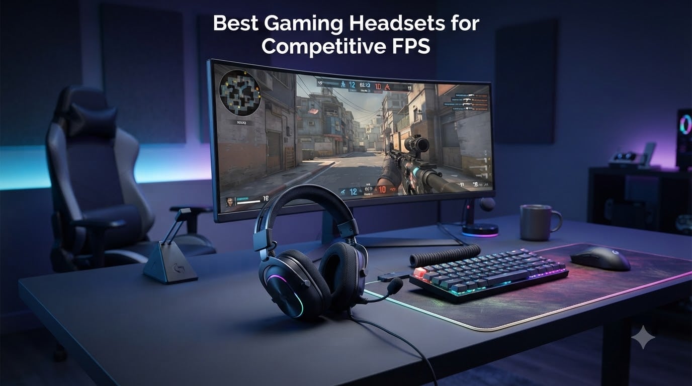 Best Gaming Headsets for Competitive FPS