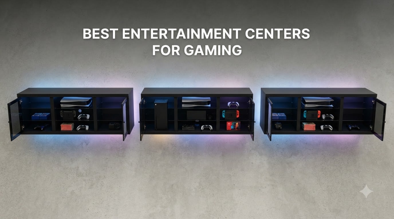 Best Entertainment Centers for Gaming