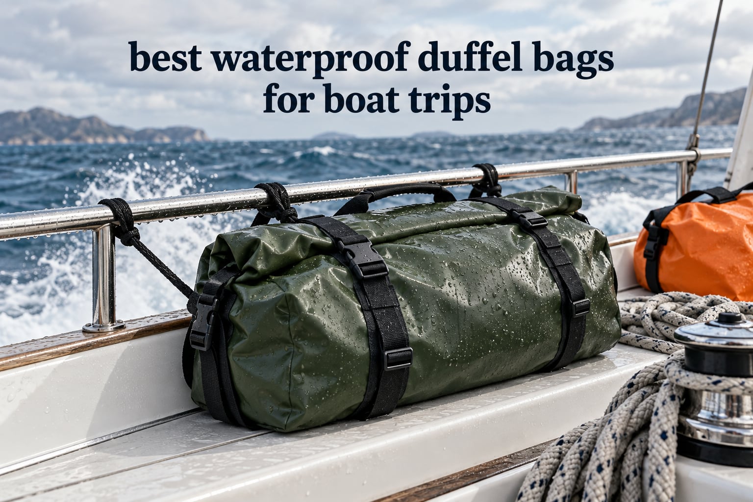 best waterproof duffel bags for boat trips