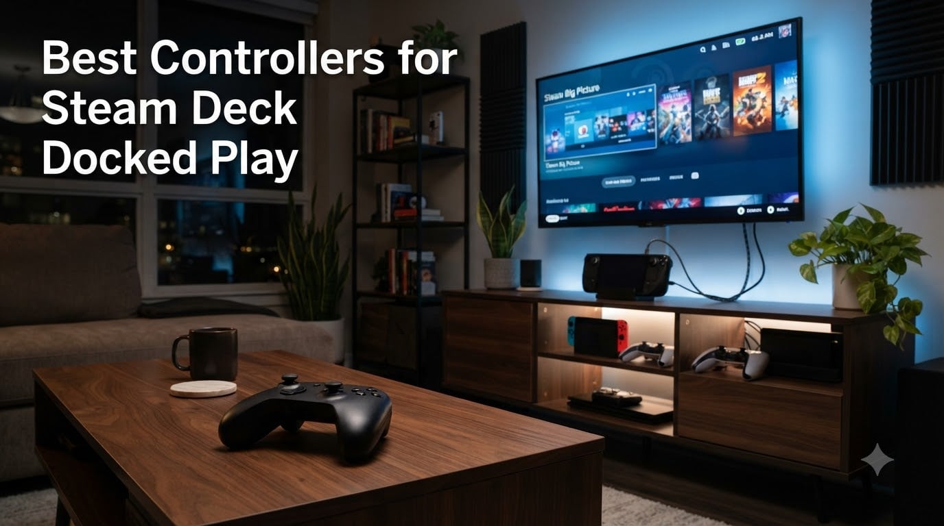Best Controllers for Steam Deck Docked Play