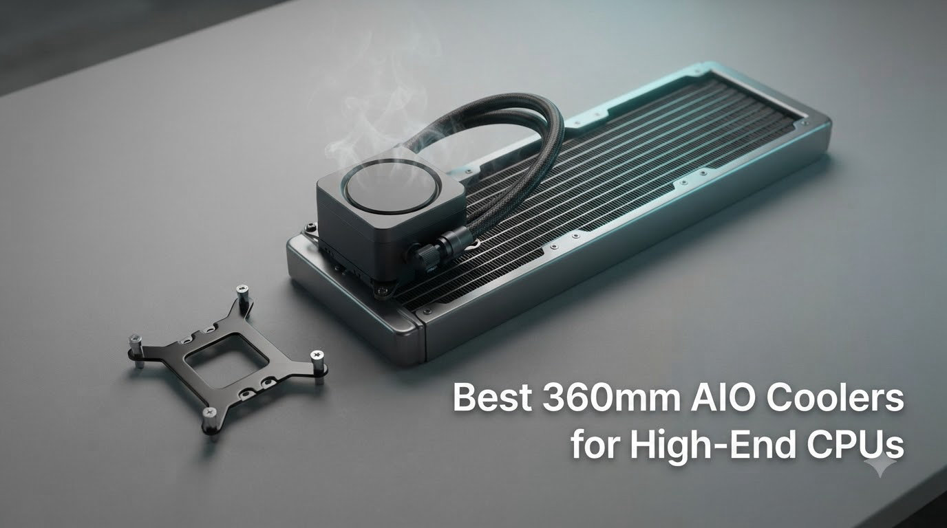 Best 360mm AIO Coolers for High-End CPUs