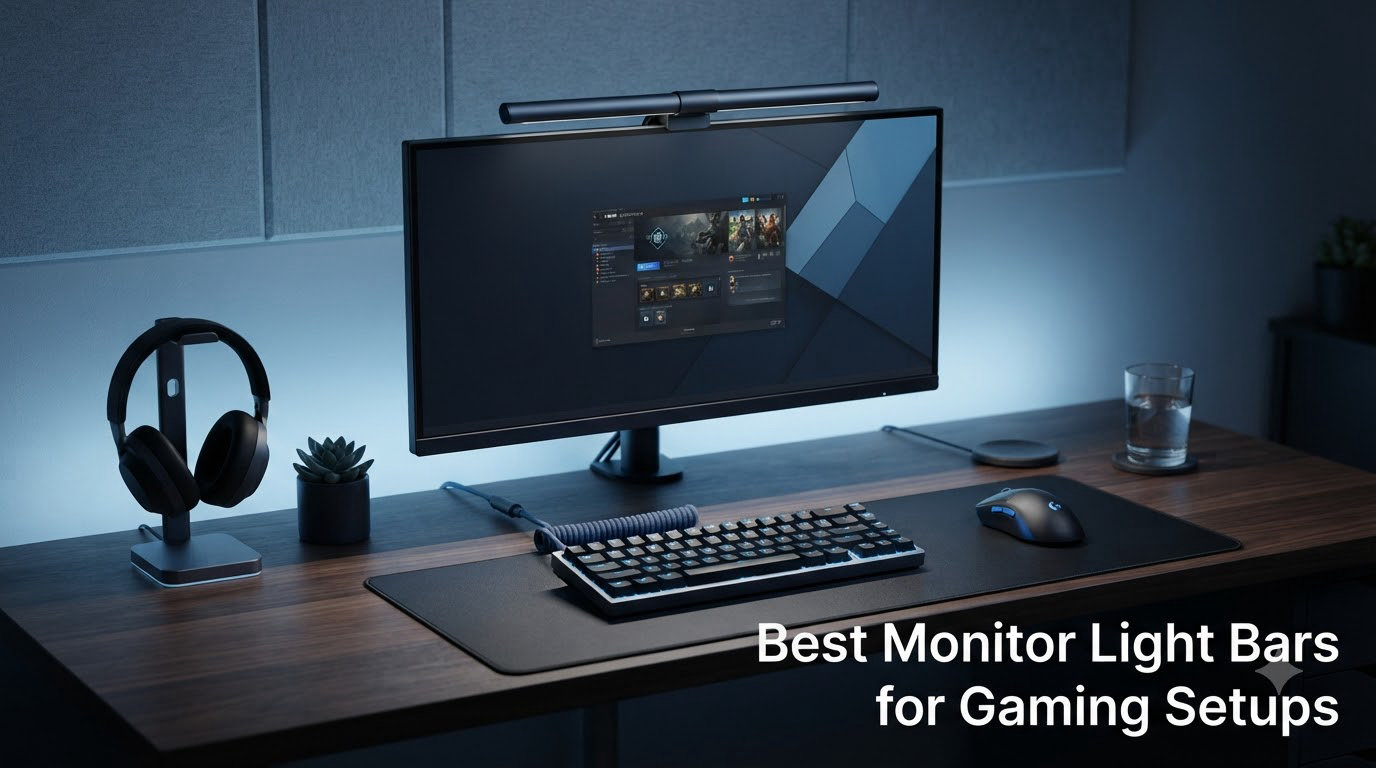 Best Monitor Light Bars for Gaming Setups