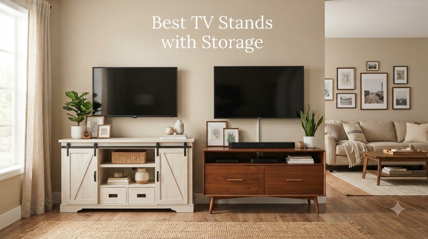 Best TV Stands with Storage