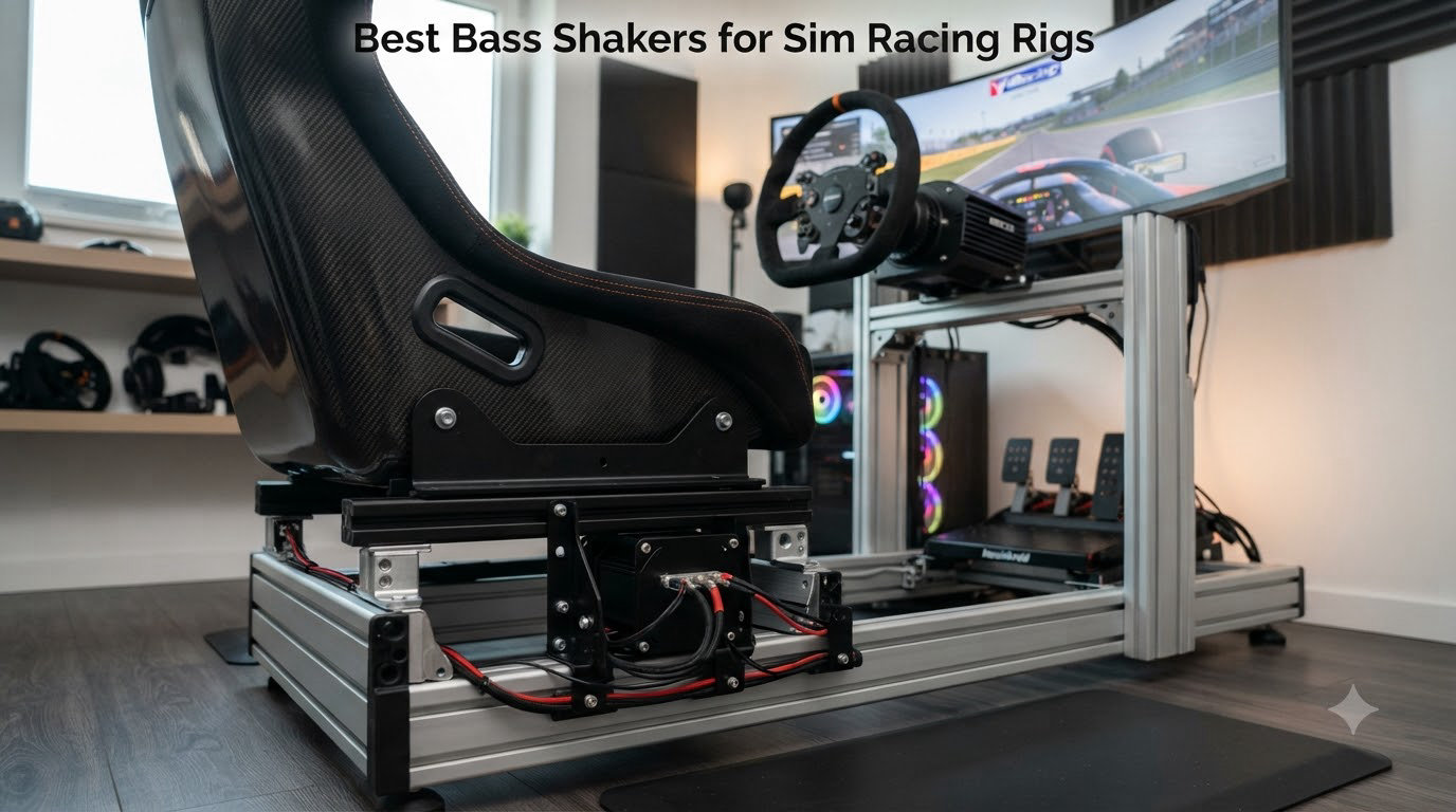 Best Bass Shakers for Sim Racing Rigs