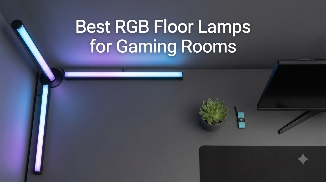 Best RGB Floor Lamps for Gaming Rooms