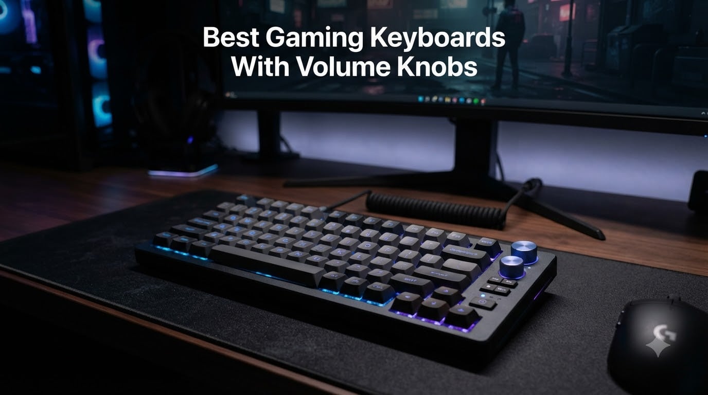 Best Gaming Keyboards With Volume Knobs