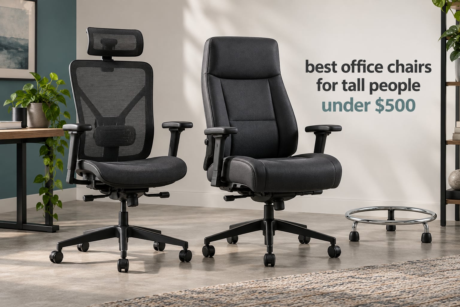 best office chairs for tall people under $500