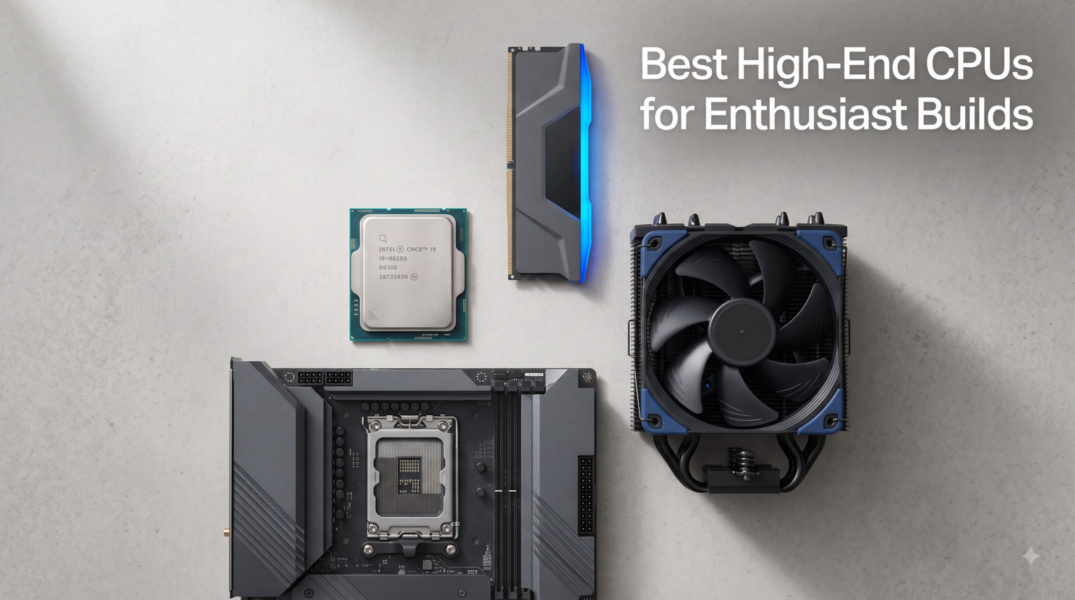 Best High-End CPUs for Enthusiast Builds