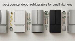 best counter depth refrigerators for small kitchens