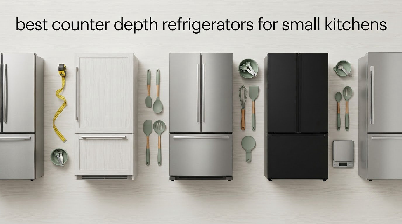 best counter depth refrigerators for small kitchens