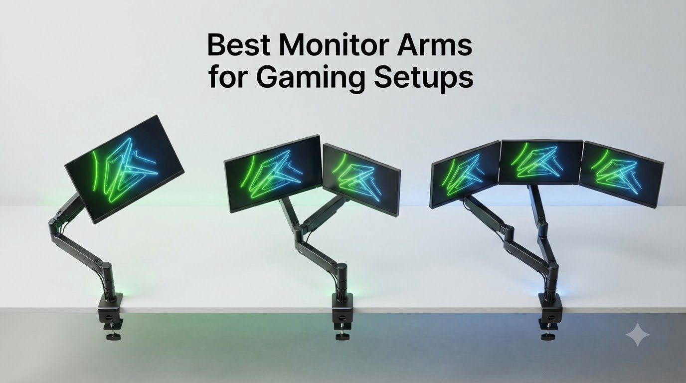 Best Monitor Arms for Gaming Setups