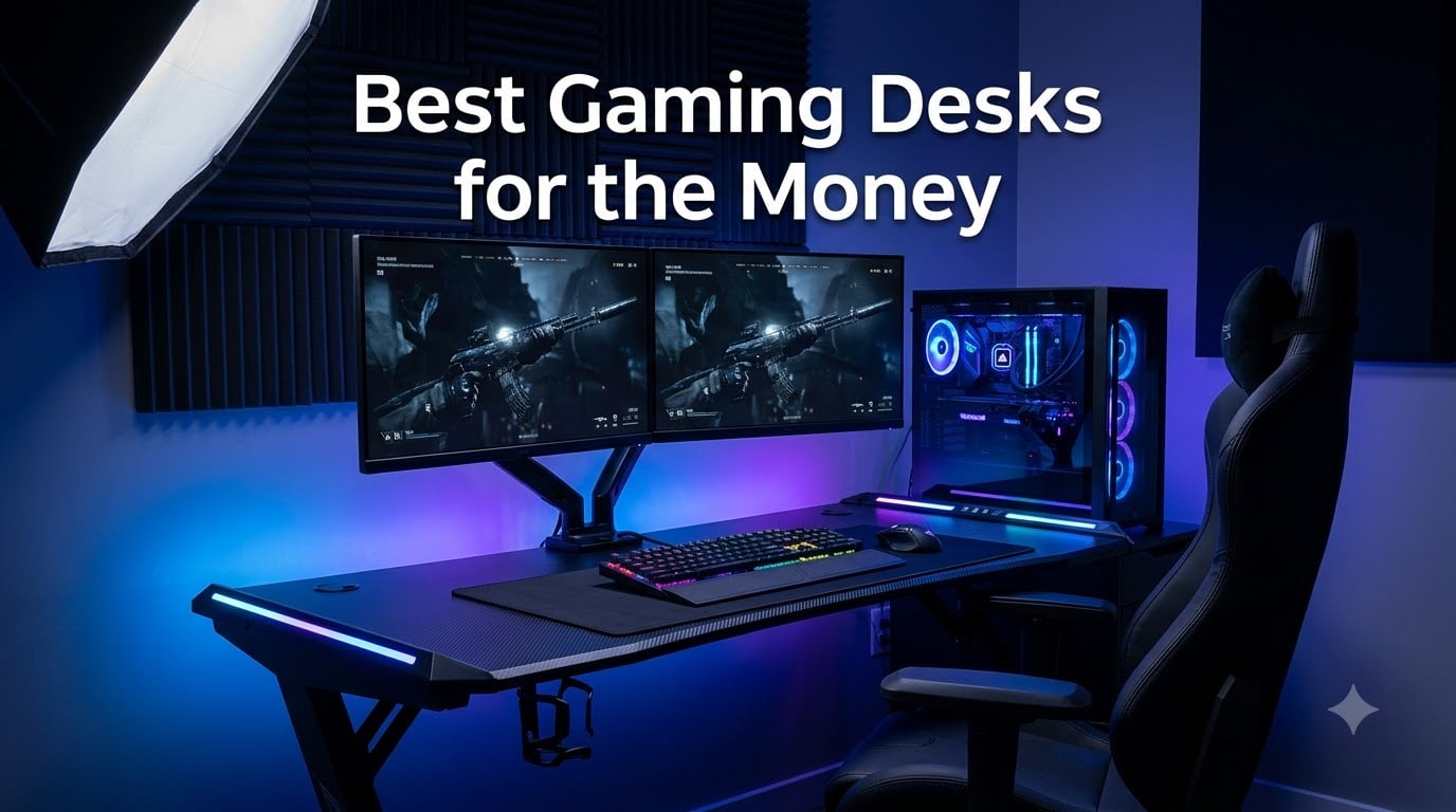 Best Gaming Desks for the Money