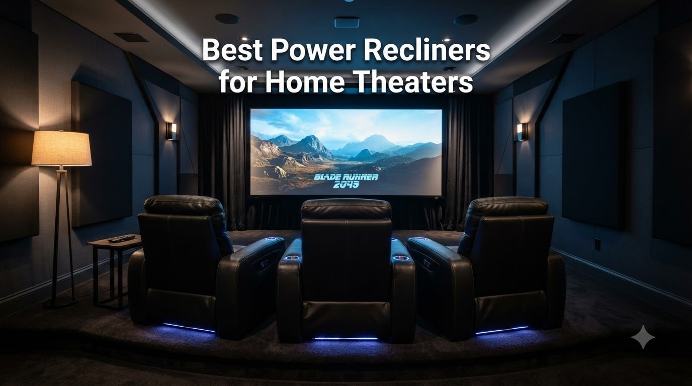 Best Power Recliners for Home Theaters