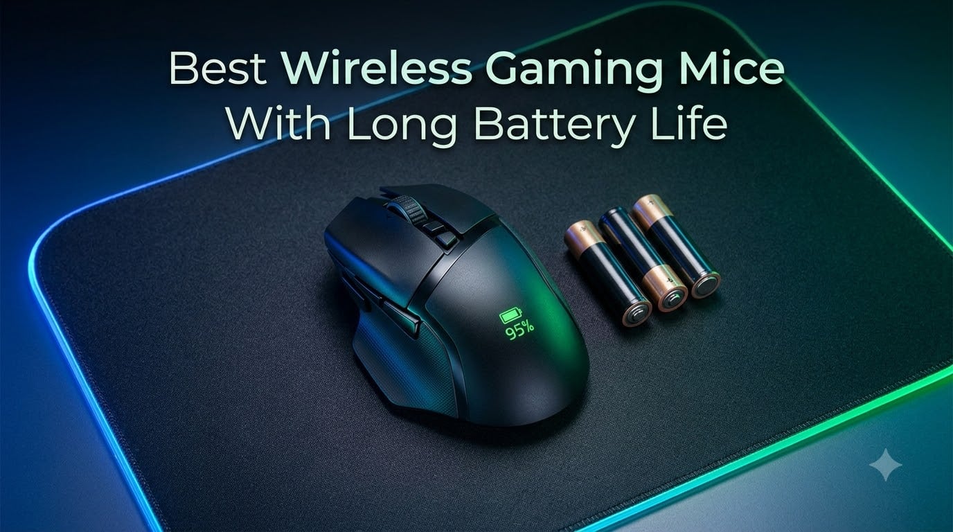 Best Wireless Gaming Mice With Long Battery Life
