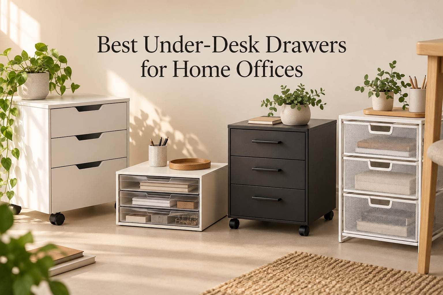 Best Under-Desk Drawers for Home Offices